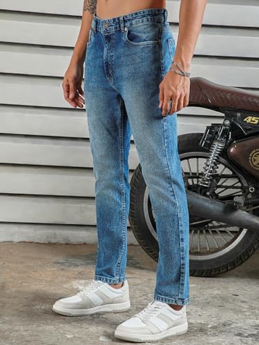 Image of HIGH STAR Men's Mid Rise Regular Jeans
