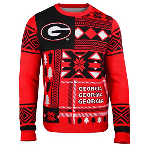 Kansas City Chiefs NFL 2015 Patches Ugly Crewneck