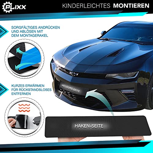 Soporte de matrícula de velcro anticaída y antivibración para automóviles 4