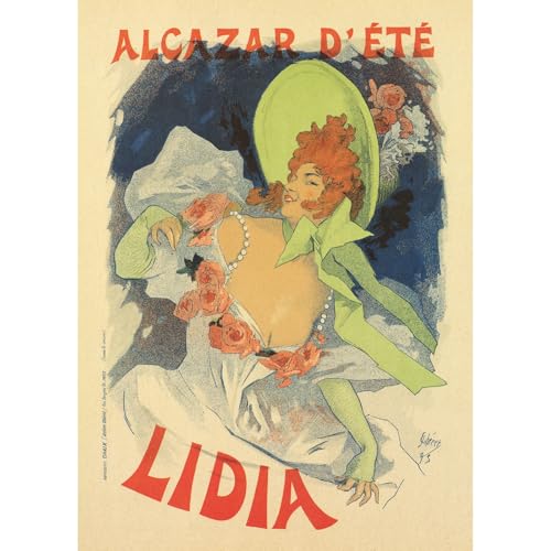 Impression giclée Lidia grand format 101,6 x 127 cm sur toile pure