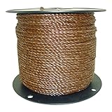 Field Guardian Polyrope, 1/4-Inch, Brown