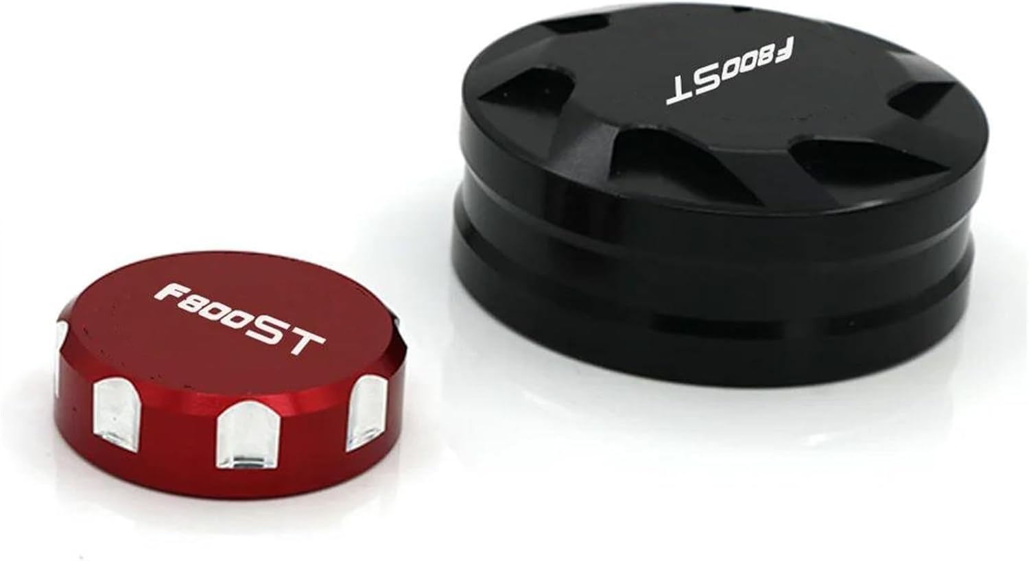 Reservoir Cap ​Cover Front Rear Brake Master Cylinder Fluid Reservoir Cover for F800ST 2007-2013 F 800ST F800 ST 2012 2011 2010 2009 2008 Motorcycle(Black Red)