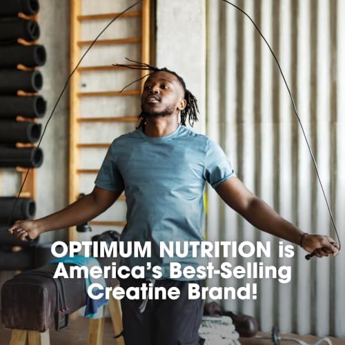 Optimum Nutrition Creatine, Micronized Creatine Monohydrate Powder, Supports Strength & Recovery, Banned Substance Tested, Unflavored, 5 g per Serving, 120 Servings — view 8