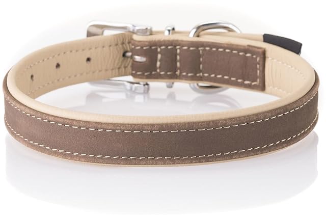 Foto 2 de 4 de Knuffelwuff Collar para Perro, de la Marca, Modelo Orlando Nubuck, de Piel Suave