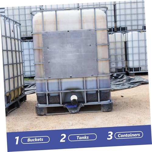 Vanne pour bac IBC DN40 adaptateur plastique réutilisable - 4