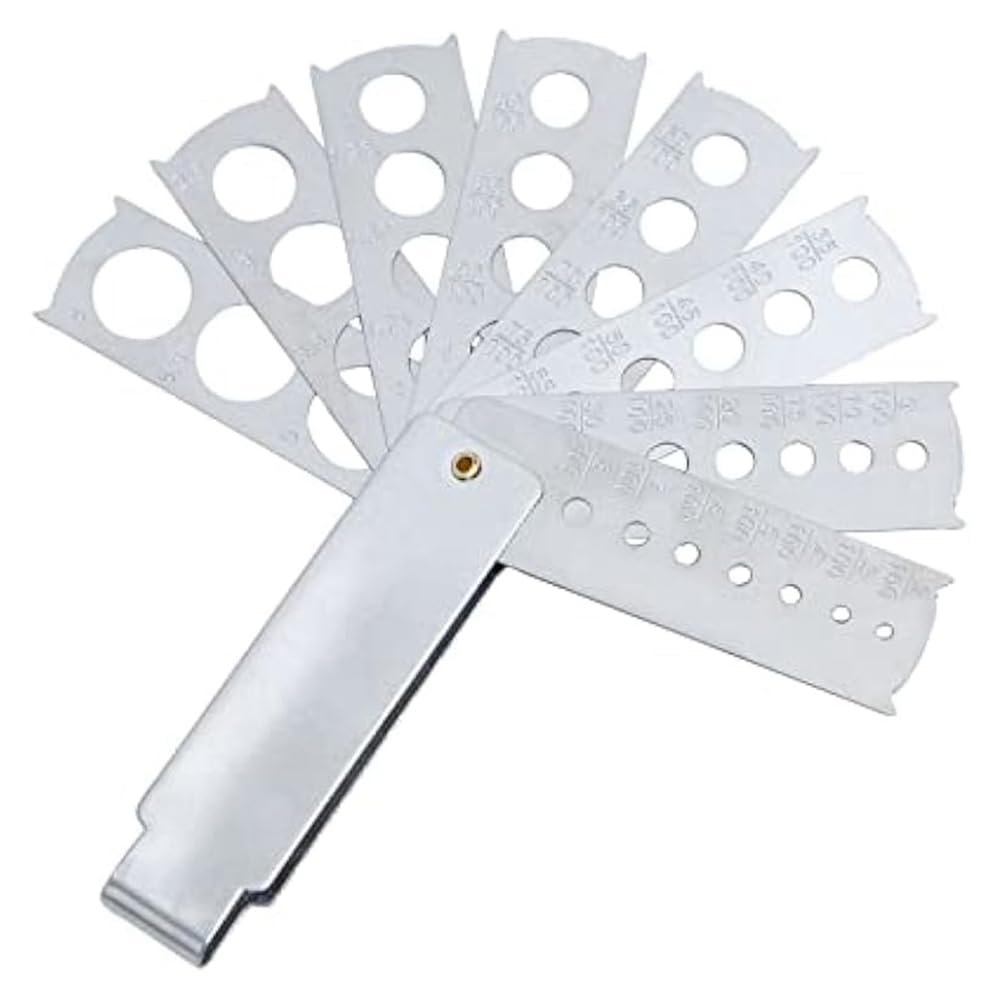 TOBEOME Gem Measuring Tool Jewelry Tool Jewelry Equipment Accessory Gem Gauge Stone Measuring Tool for Gem