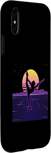 Miniatura 6 de Funda para iPhone 12/12 Pro Retro Baton Twirling Majorette Baton Twirler