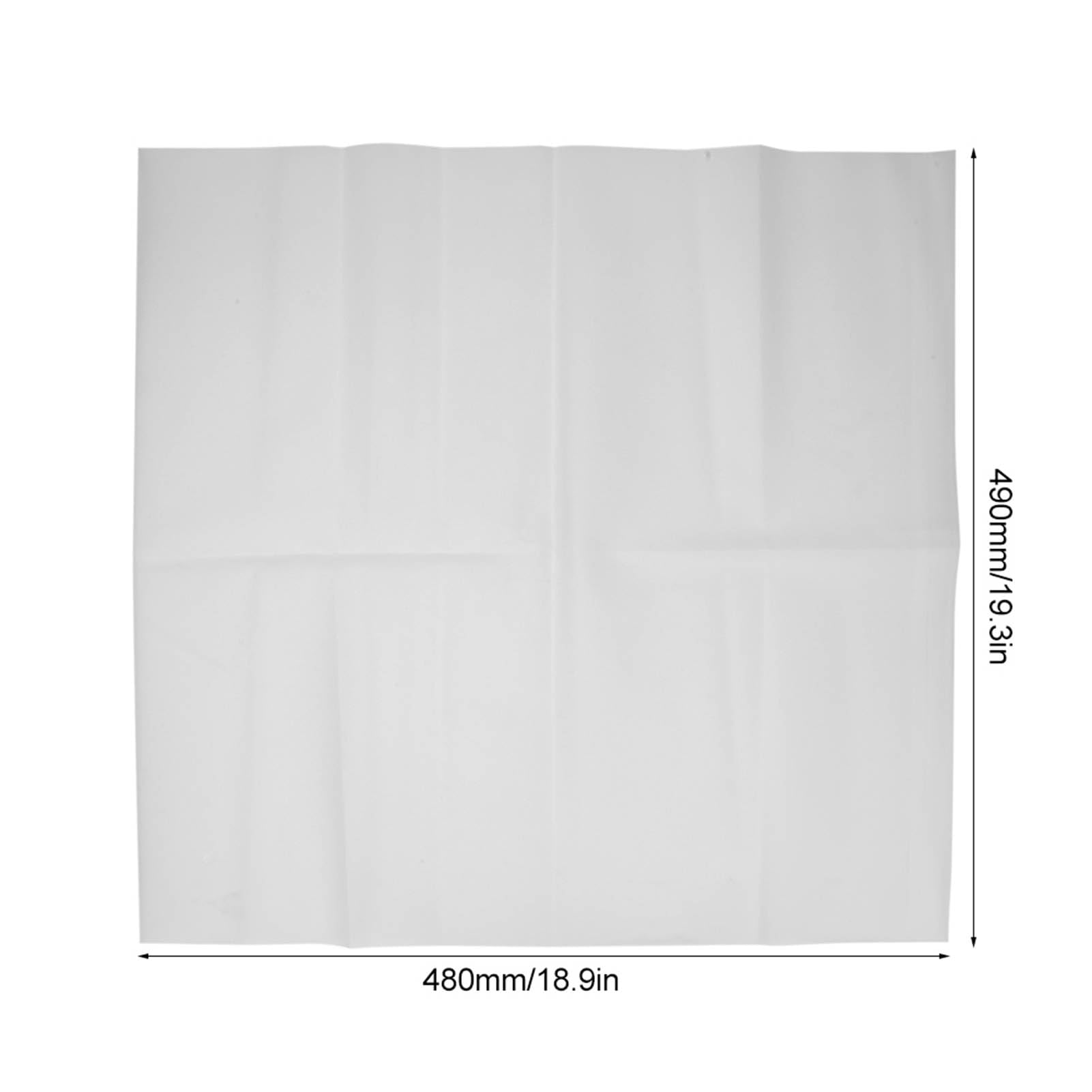 Microscope Dust Cover, 480x490mm Stereoscopic Microscope Dust Cover Bag Plastic Protective Cover Microscope Accessories