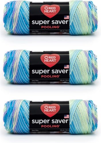 Image of Red Heart Super Saver Yarn, Stillwater, (Pack of 24)