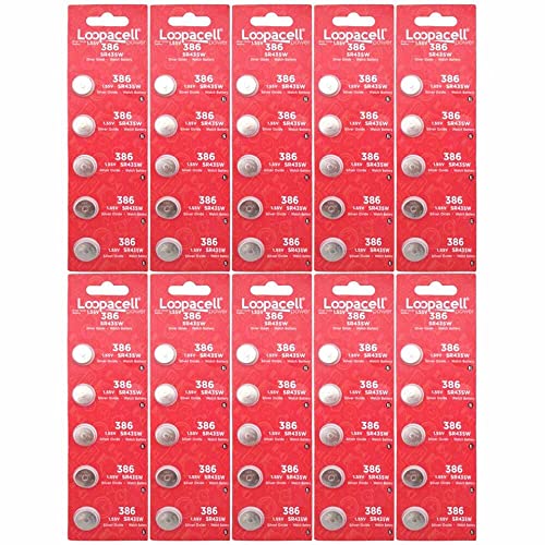 Batería para reloj LOOPACELL 386/301 1.55V óxido de plata miniatura 1