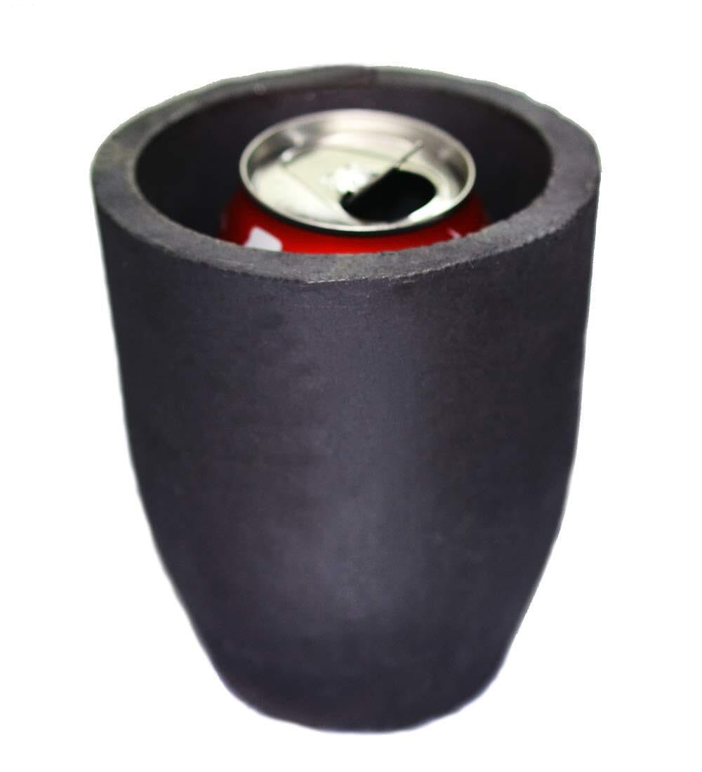 Crogiolo In Grafite E Argilla Per Fonderia, Fusione E Raffinazione Di Oro, Argento, Rame, Alluminio, Piombo, Zinco E Leghe(#5 (capacity 680ML))