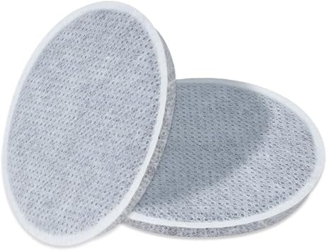 Disc Water Filter Replacement for Brita Fill and Go Water Filter Bottles Carafes,Reduce Chlorine, Microparticles and Other ImpuritiesPack of 2