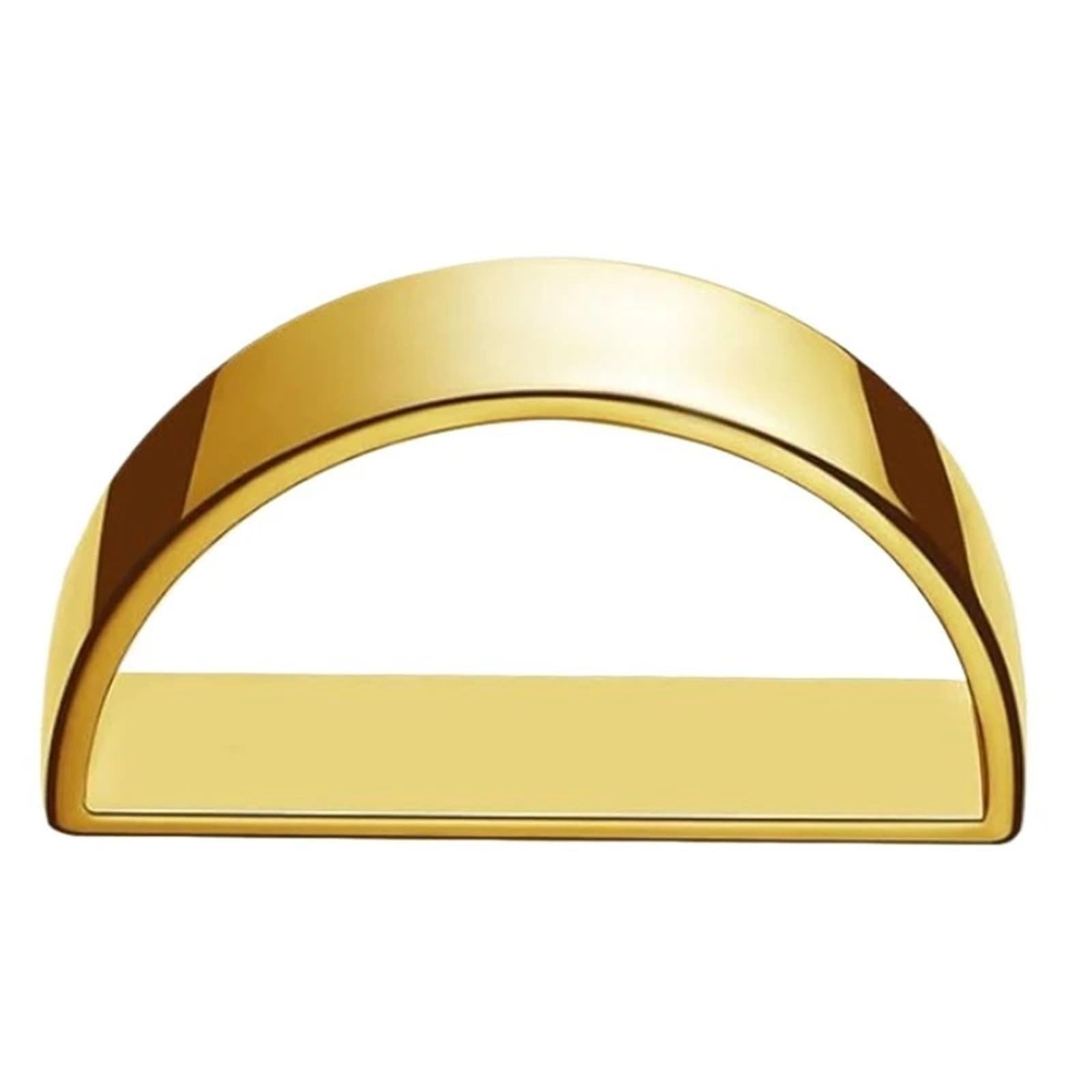 Napkin Rings 10pc Zinc Alloy Half Round Napkin Rings D Shaped