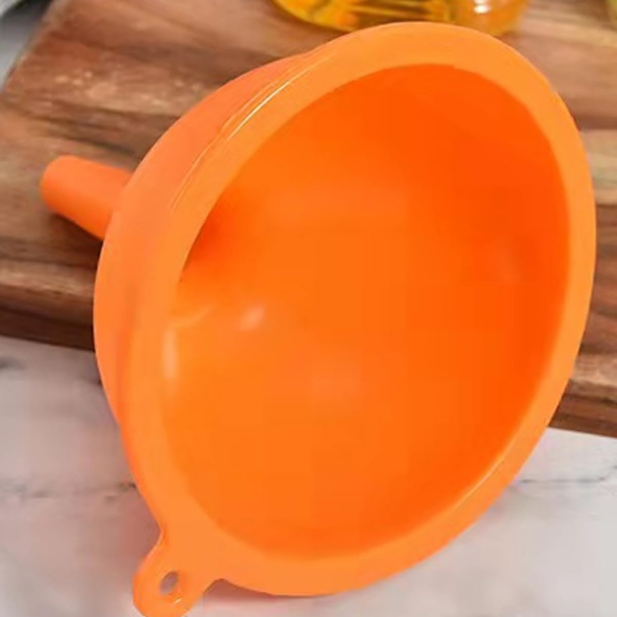 Silicone Kitchen Funnel Set for Filling Bottles and Oil 3pcs image 4