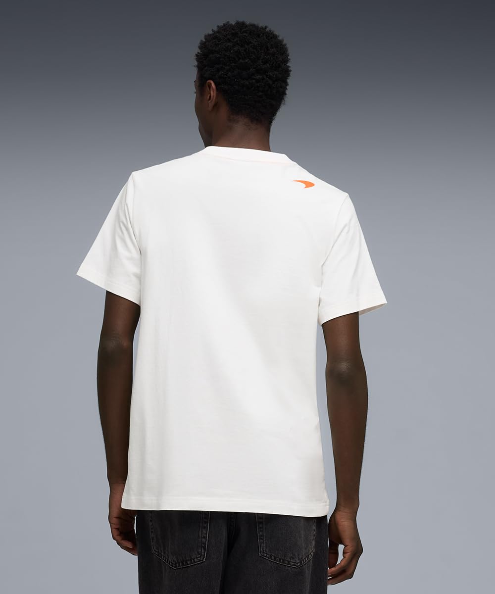 PUMA McLaren F1 T-Shirt Uomo Lando Norris con Grafica Auto e Numero 4