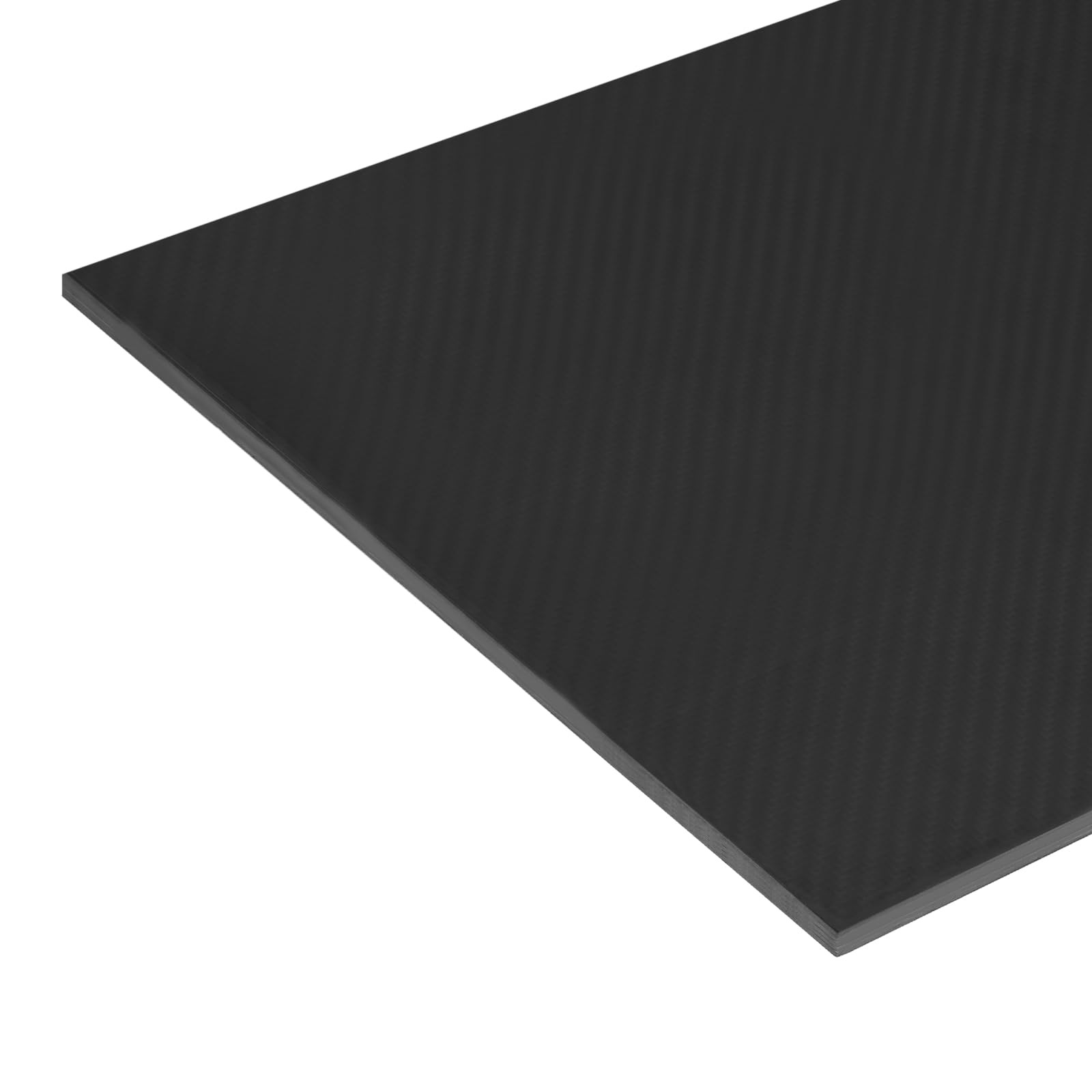 QUARKZMAN 1 Stück Kohlefaserplatte 400x250x6mm Matte Oberfläche Pultrudierte Flache Kohlefaserplatte Köpergewebe Panelplatte für Drachen RC Flugzeug