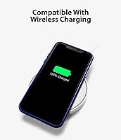 Vista 6 de GOOSPERY Pearl Jelly - Funda delgada de goma para Apple iPhone 11 Pro Max (6.5 pulgadas) (azul marino)