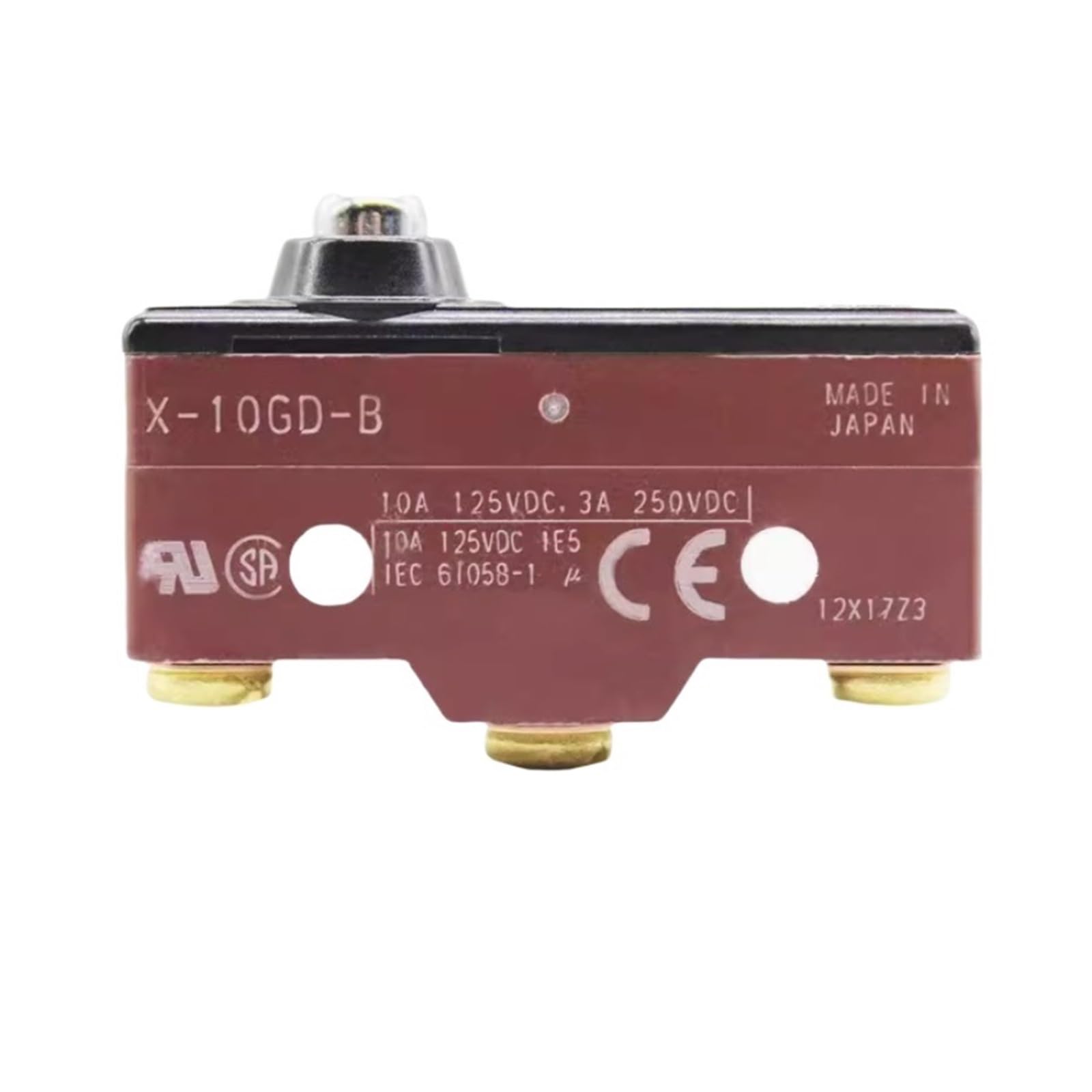 Interrupteur de Voyage Miniature X-10GD-B pour commande industrielle précise