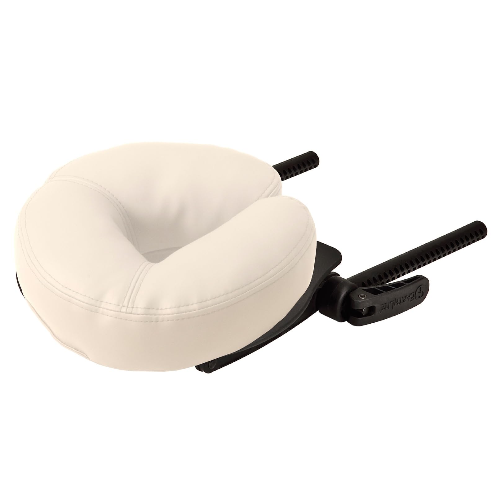 Massage Table Face Cradle Deluxe Adjustable - Massage Table/Massage Chair Headrest Platform with Face Pillow, Vanilla Crème