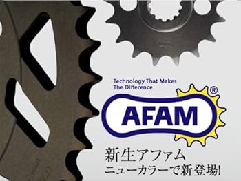 afamページ Amazon | AFAM(アファム) リアスプロケット ハードアルマイト 11315-40