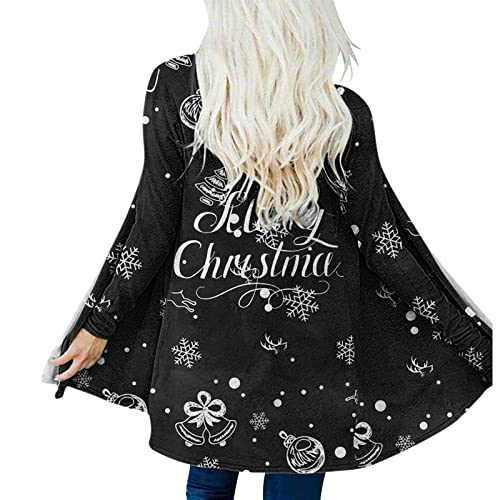 MKIUHNJ Chaquetas de manga larga para mujer de longitud media cómodas chaquetas casuales abrigos cárdigan de invierno cárdigan para mujer cálido y cálido cárdigan de mujer para el invierno moderno y