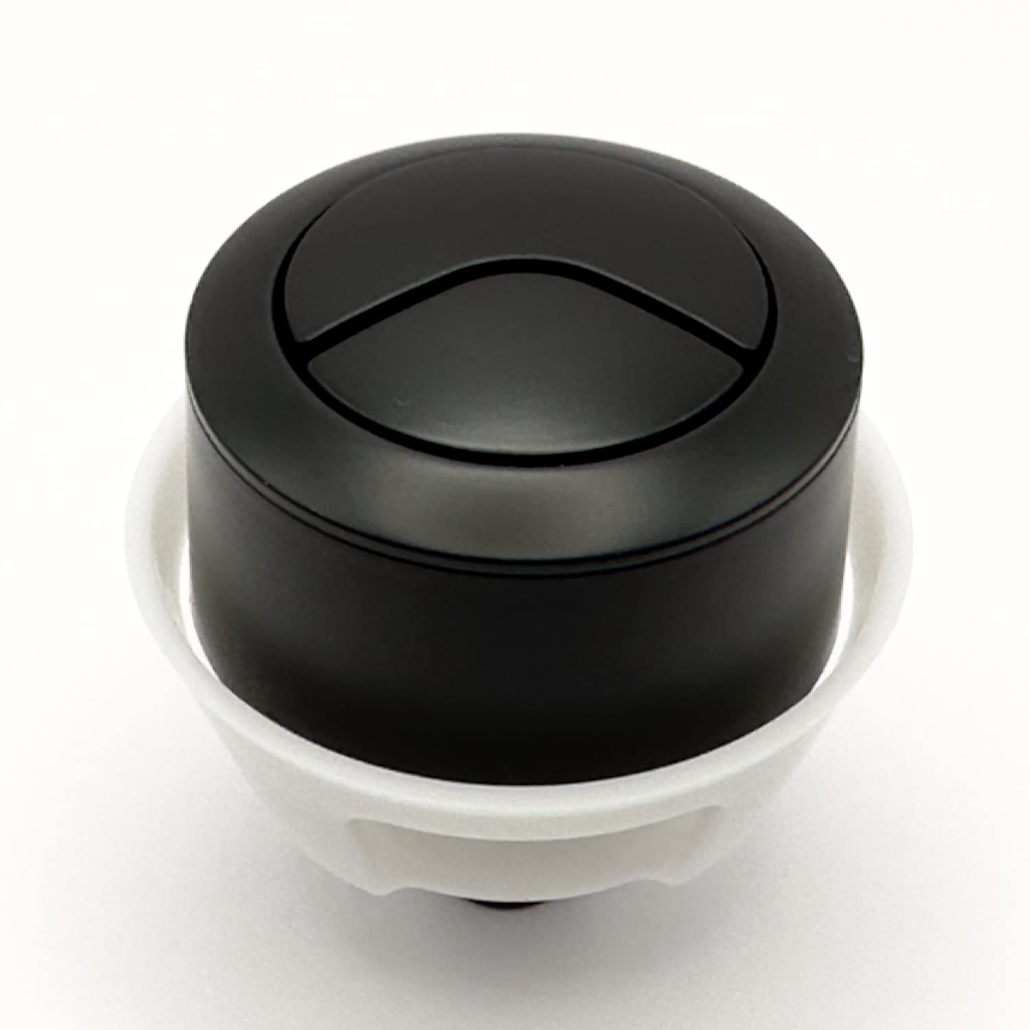 Buy Replacement Toilet Flush Button for Cable Operated Concealed Cistern WC (Black) Online at