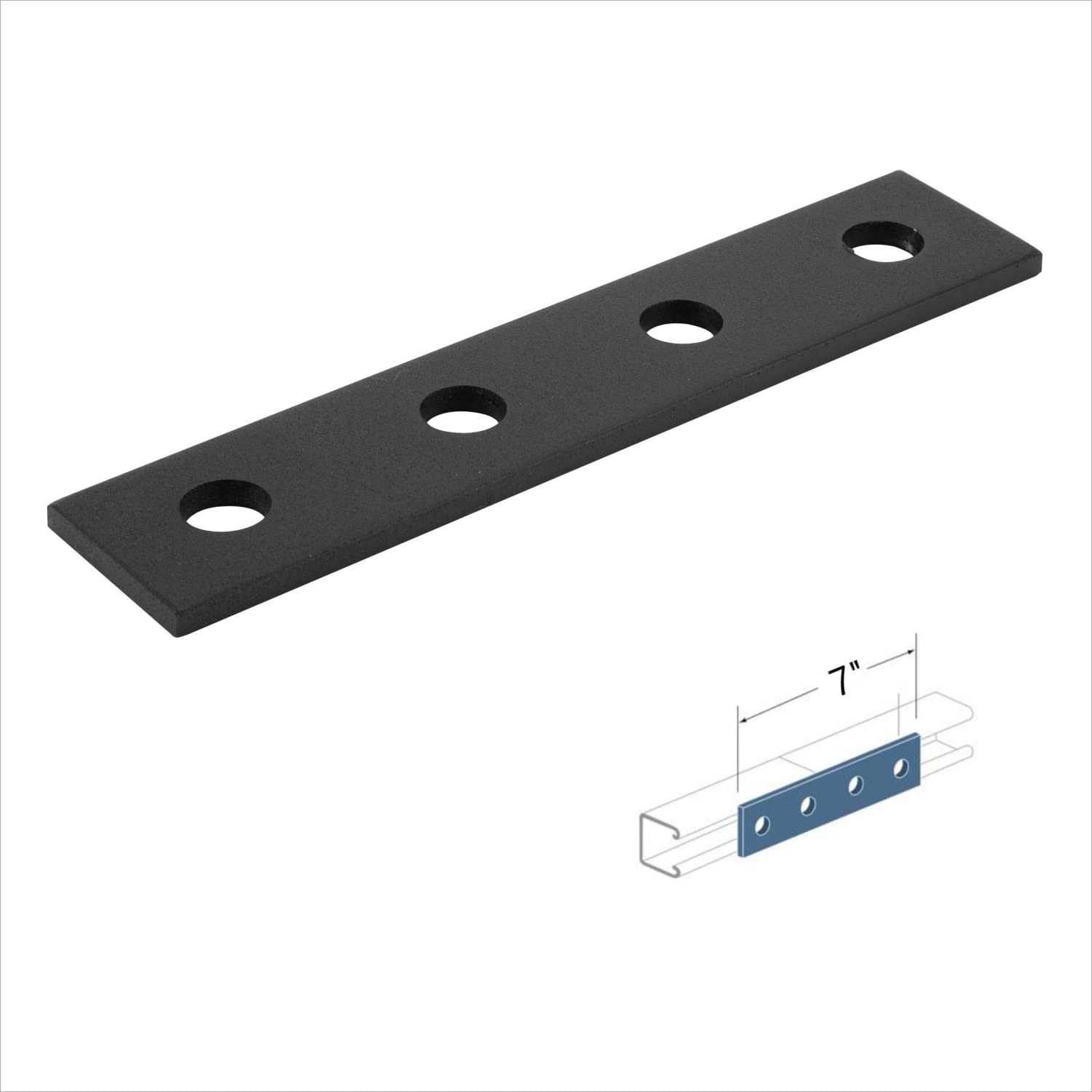 Snapklik.com : PHLKJL 4 Hole Flat Plate Connector Bracket, Length 678 ...