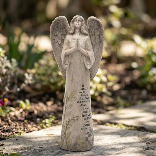 Pacific Giftware Memorial Praying Angel Statue