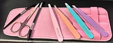 NICEMOVIC 7 Pcs Eyebrow Tweezers for Women Facial Hair, Tweezers Set for Eyebrows, Christmas for Women Teen Girls, Easter Basket Stuffers, Birthday