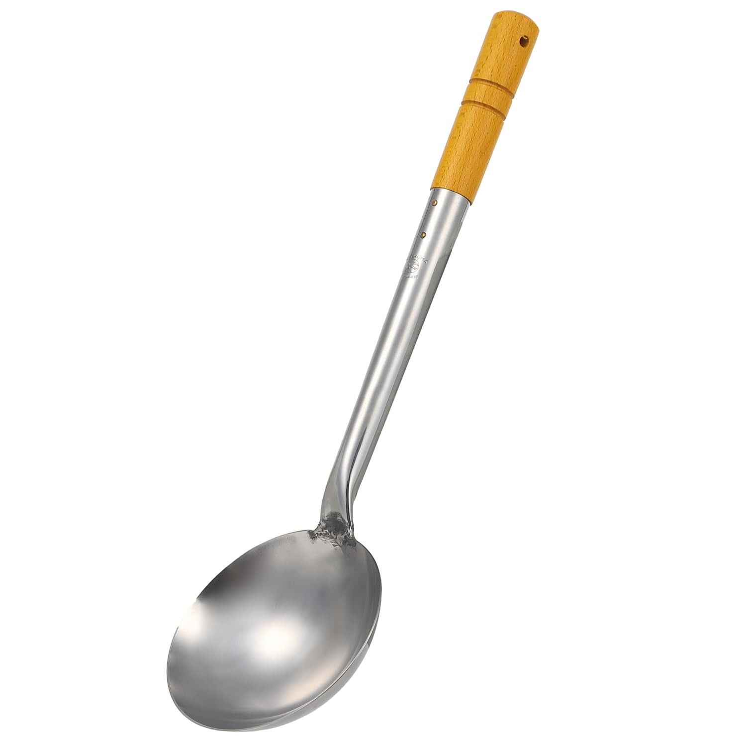 Amazon | 特注 日本製 ステンレス チャーハンお玉 中華お玉 ご家庭でも