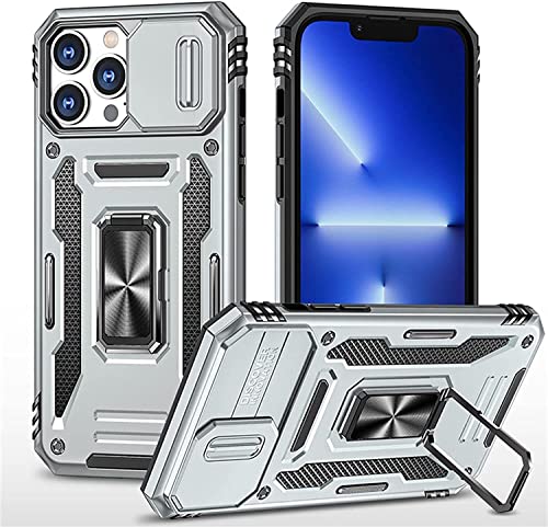 Protection caméra iPhone 14 Plus coque antichoc grise anti-rayures durable