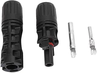 Garosa 1 par conector de painel solar à prova d'água 1500 v painel de deck solar conector de junção conector de cabo macho e fêmea conexão paralela entre painéis solares, conector industrial