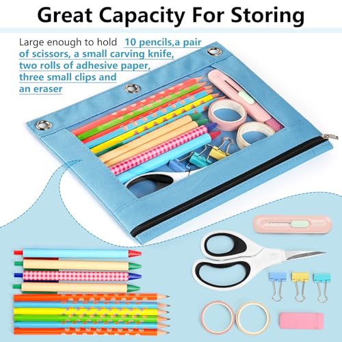 Forvencer 24 Pack Binder Pouches