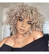 3 Packs 2X Ringlet Wand Curl Jamaican Bounce 8 inch Short Synthetic Crochet Hair Extensions Blond...