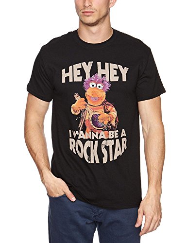 Coole-Fun-T-Shirts T-Shirt The Fraggles I Wanna Be A Rockstar neu, schwarz, S, FT61 für 7,90 EUR bei Amazon Bild: Coole-Fun-T-Shirts T-Shirt The Fraggles I Wanna Be A Rockstar neu, schwarz, S, FT61 für 7,90 EUR bei Amazon