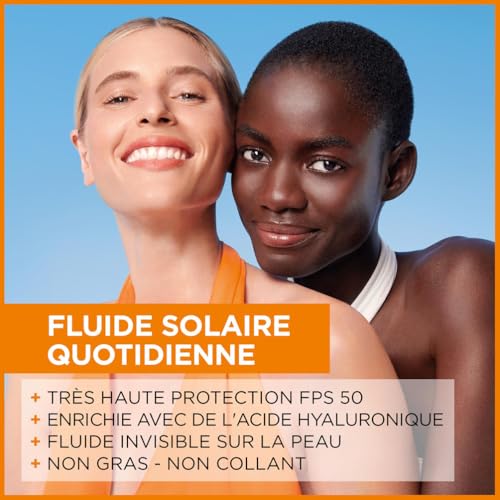 Ambre Solaire Super Uv Visage Garnier Fps 50+ Anti Taches Anti Pollution 40ml - vue 5