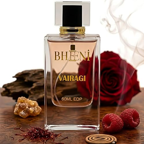 Image of Vairagi Eau De Parfum for Men | Oud Rose Saffron Incense Perfume | Long Lasting EDP 60ml | Premium Luxury Fragrance | Gift for Him