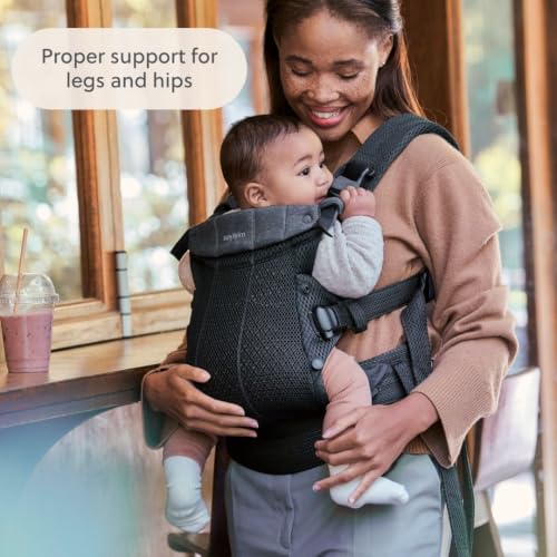 Image of BabyBjorn Baby Carrier Harmony, 3D Mesh, Black