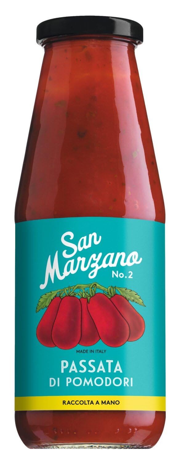 6 Flaschen IL POMODORO PIÙ BUONO - Passierte San Marzano Tomaten,Vintage‘ No. 2 (720 ml)