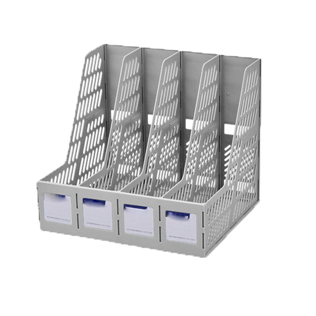 portadocumenti cremagliera Plasic File Rack Multi-Layer Forniture for ufficio Autore del file Multifunzionale Creativo Creativo Sortante di smistamento Scaffale DATA DATA CRESCHE DI FILE Per l'organiz