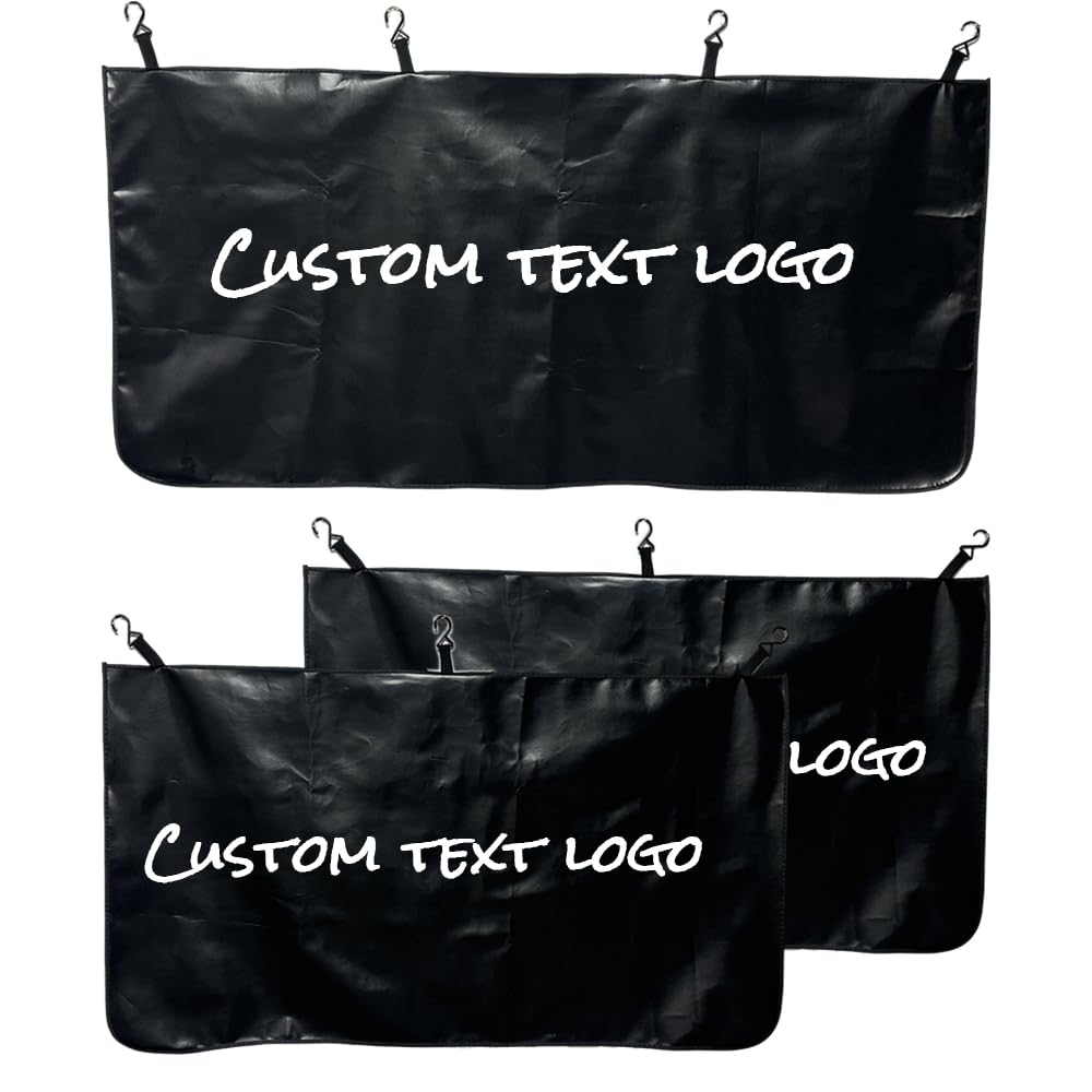 Custom Fender Covers for Mechanics Personalized Vehicle Work Mat?3 Pack? (Black)