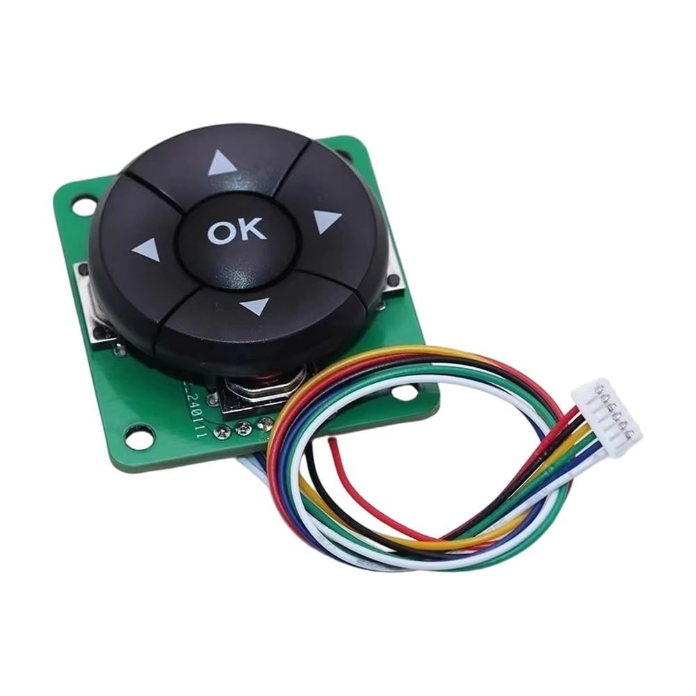 Aundhegrtt As Shown Five-Way Navigation Button, Five-Way Switch Module With Cable, With Circuit Board