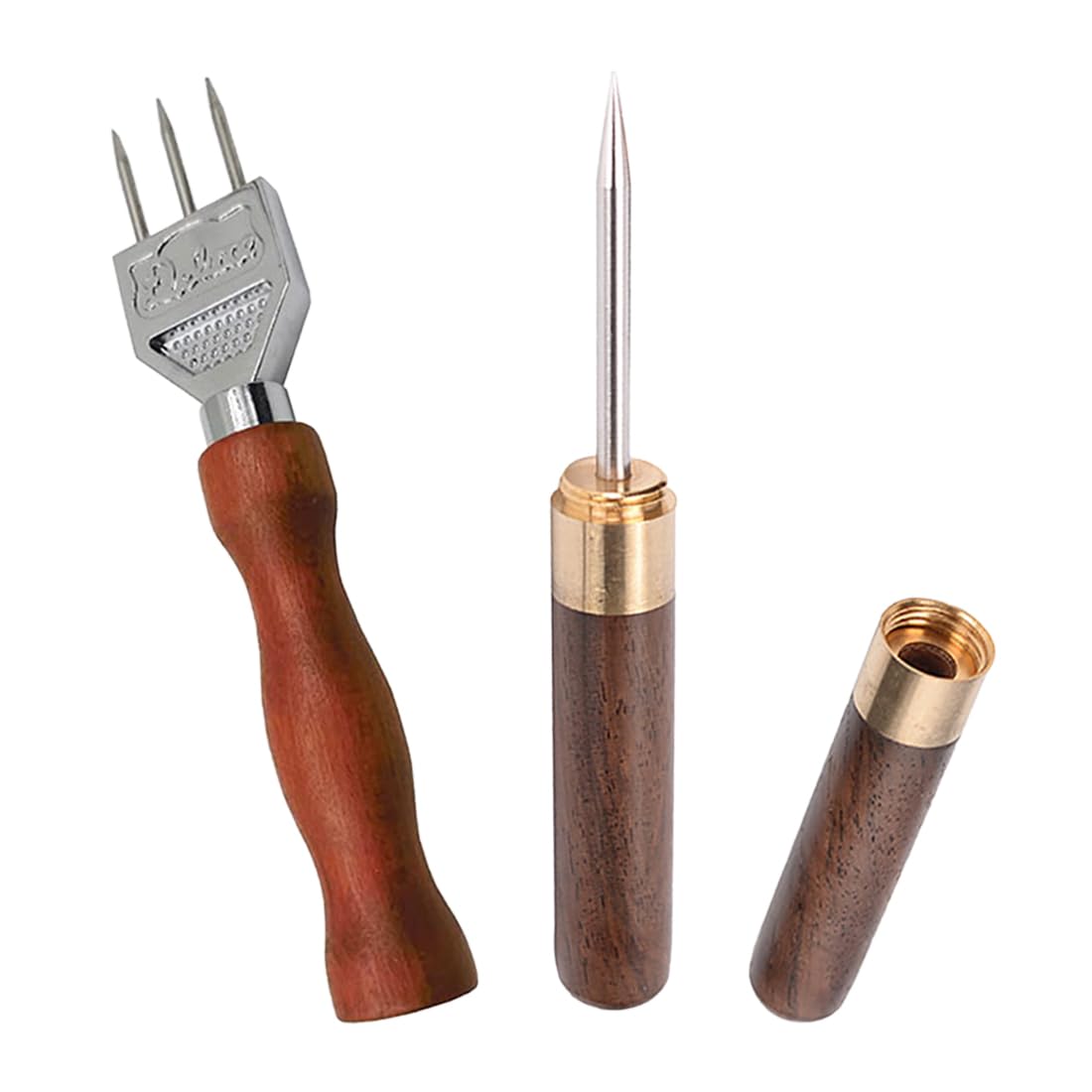 2x Ice Pick Stainless Steel Punch Crusher Icing Breaker Home Supplies Handle HOT