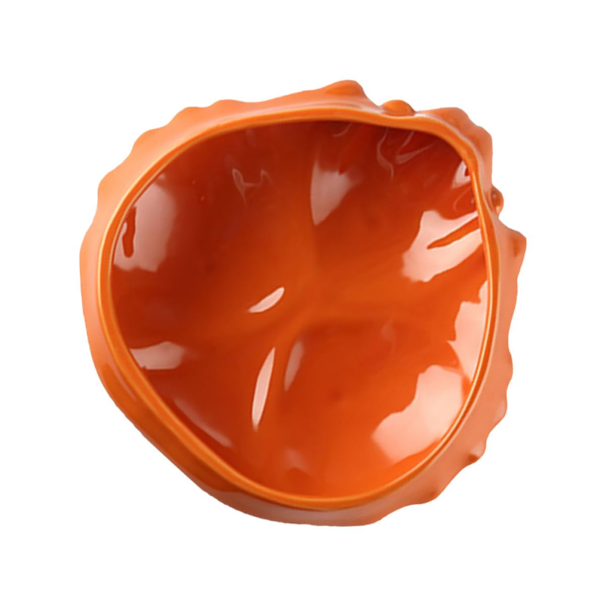 Plat en céramique crabe orange idéal pour sublimer vos repas de famille