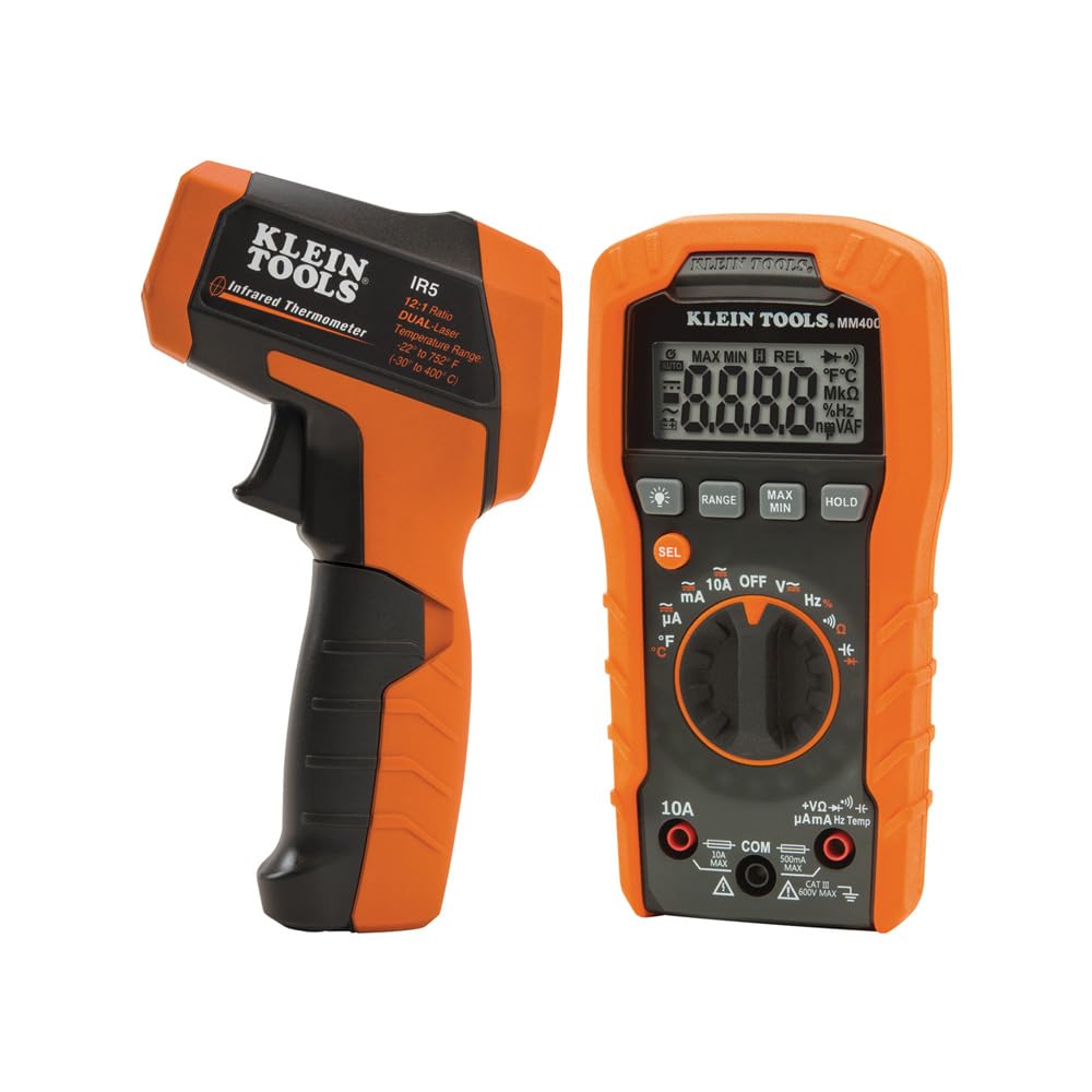 Amazon.com: Klein Tools 80063 Multimeter and IR Thermometer 2