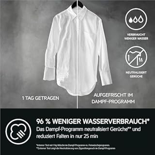 AEG Waschmaschine Toplader, 40 cm, Testsieger Stiftung Warentest, 6 kg, Serie 7000 ProSteam-Dampf-Programm – Weniger Bügeln & mehr Frische, Mengenautomatik, Inverter Motor, 1200 U/min, LTR7A70260