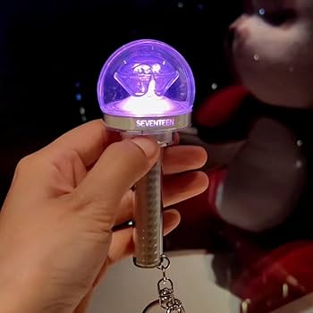 Amazon.com: HABETI Seventeen Lightstick Keychain Kpop Merch
