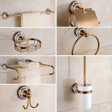 AYSYP Accesorios de baño Antiguos de Estilo Chino Set ...