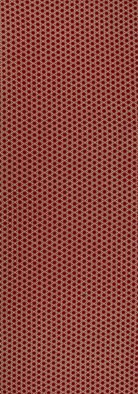 染の安坊 Anbo Tenugui Hand Towel, Asanoha (Purple), 100% Cotton, Made in Japan, 13.8 x 39.4 inches