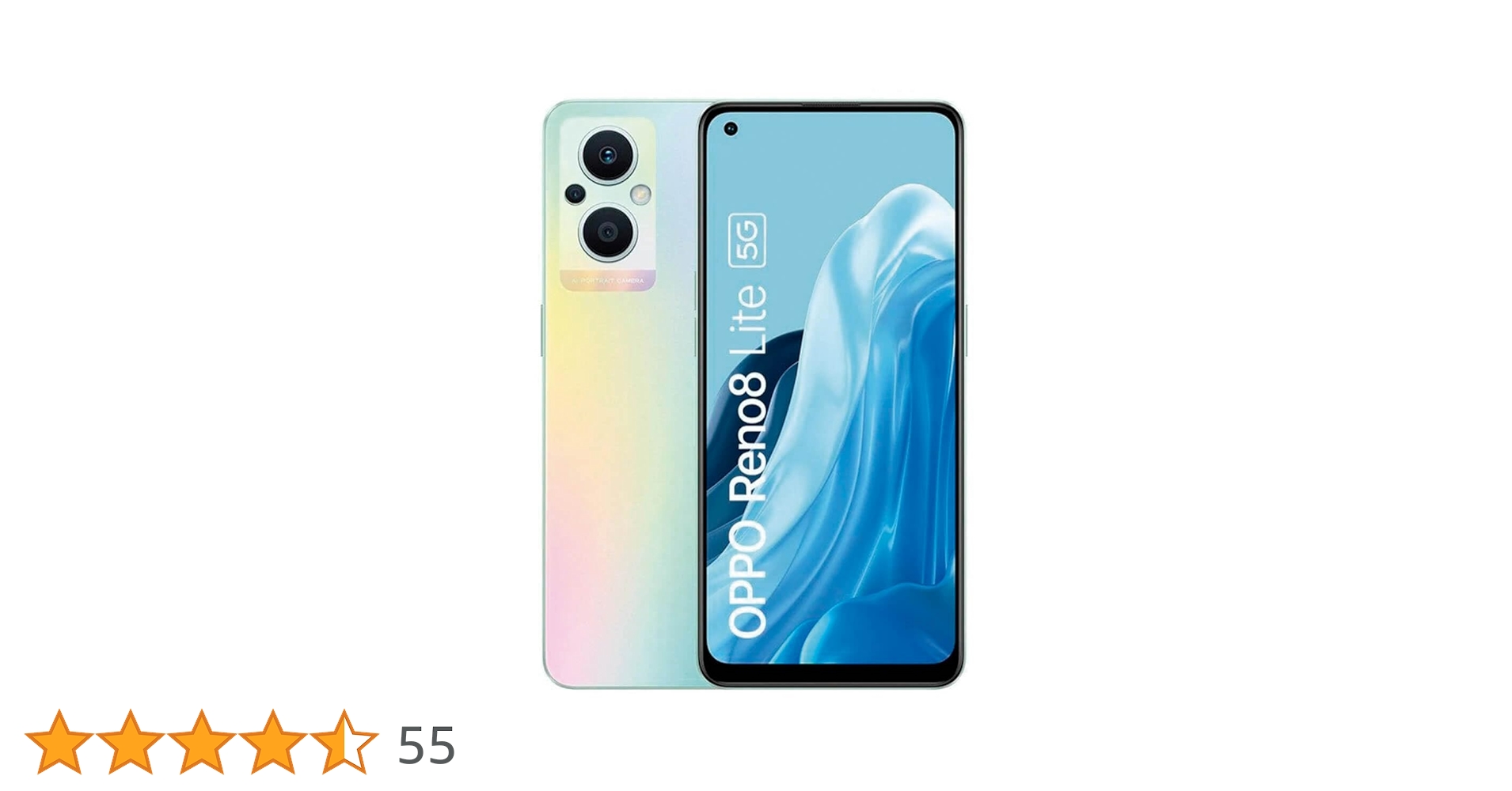 日本非売品　Oppo Reno8 Lite 5G BNIB Oppo Reno 8 Lite 5G Cosmic Black 128GB + 8GB Dual-SIM